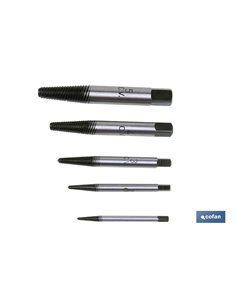 Juego 6 Machos Izquierda (Extractor Tornillos) 2