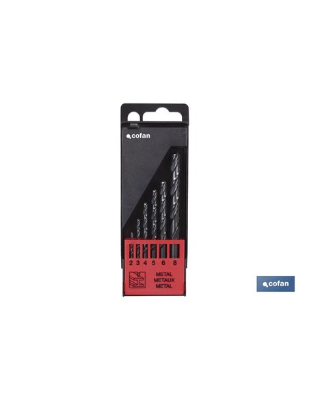 Estuche Brocas Hss - Medidas: 2 - 8mm (13 Pcs)