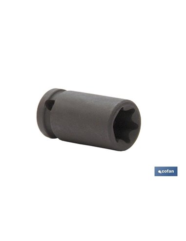Soquete de Impacto 1/4 Torx E-4