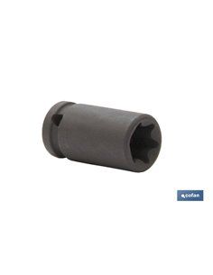 Vaso Impacto 1/4 Torx E-7