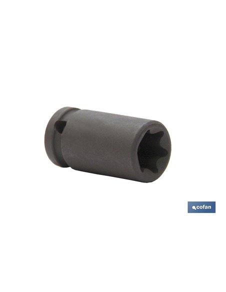 Vaso Impacto 1/4 Torx E-7