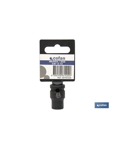 Vaso Impacto 3/8 Torx E-10