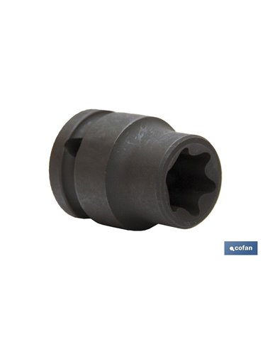 Soquete de Impacto 1/2 Torx E-10