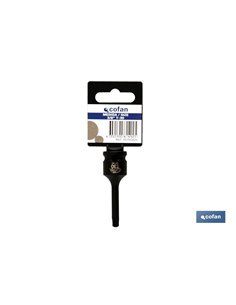 Soquete de Impacto 3/8 Torx Macho T-30 2