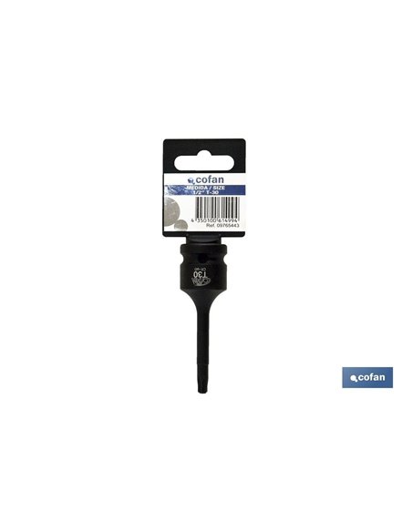 Vaso Impacto 1/2 Torx Macho T-45