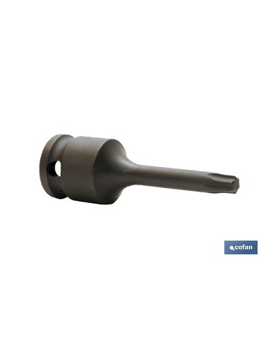 Soquete de Impacto 1/2 Torx Macho T-50