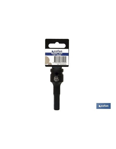 Soquete de Impacto 1/2 Hexag. Macho 13mm