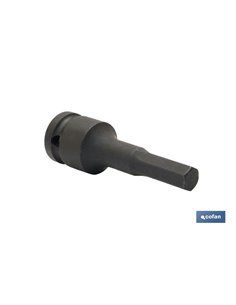 Soquete de Impacto 1/2 Hexag. Macho 17mm