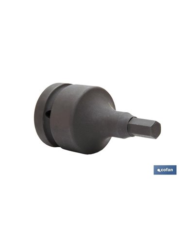 Soquete de Impacto 1 Hexag. Macho 14mm