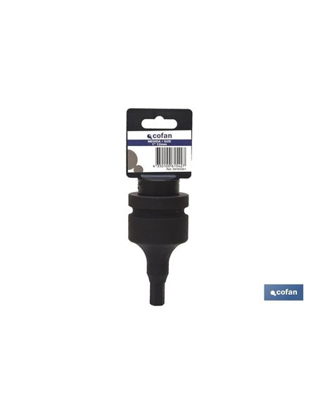 Soquete de Impacto 1 Hexag. Macho 17mm