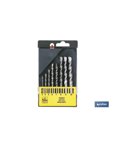 Juego De 8 Brocas Profesional Para Muros