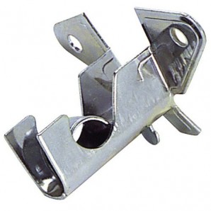 Suporte de Barra 12 mm.Ø Teto Cromado