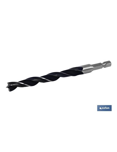 Broca Para Madera Mango Hexagonal 1/4 5 Mm