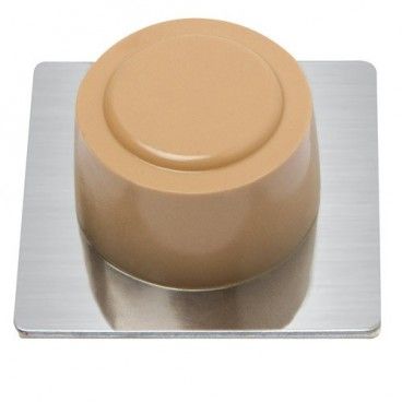 Tope Puerta Wolfpack Adhesivo Beige