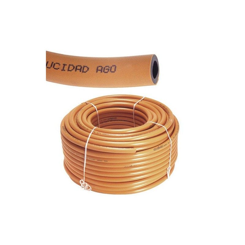 Tubo Color Naranja  9x15  Rollo 60 Metros