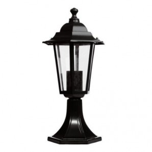 Farola de jardín sobremuro E27 LED