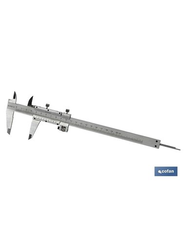 Calibre Pie De Rey Acero Inoxidable 0-200
