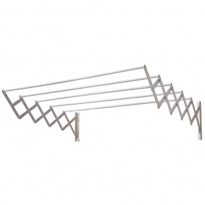 Varal extensível de parede de alumínio 1,00 metros