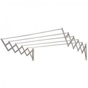 Tendedero Extensible Pared Aluminio 1,20 Metros