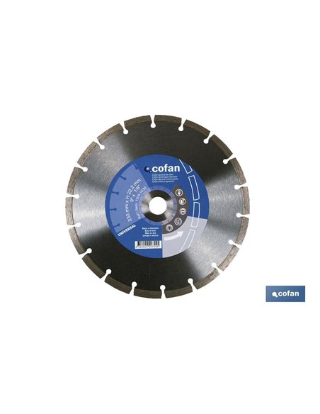 Disco Diamante Universal Basico 115 Mm.