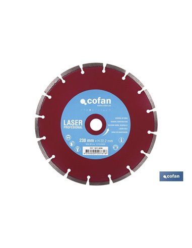 Disco de corte a laser universal 300x7