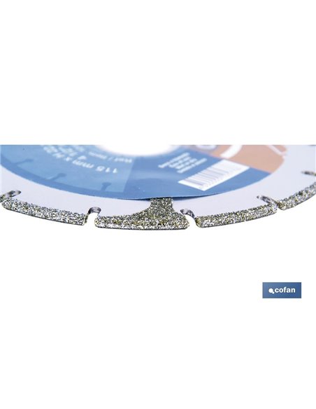 Disco Electrodep.  Reforz. 125 Mm