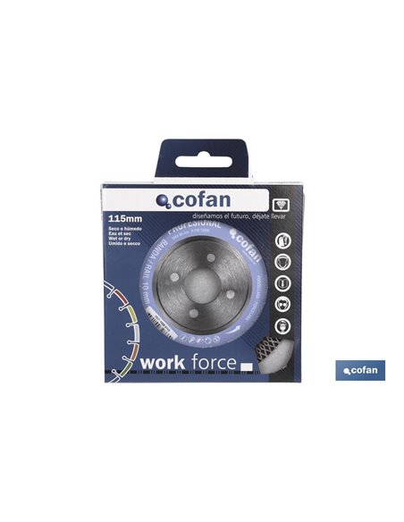 Disco Diamante Porcelanico Extrafino H-10mm, 230mm