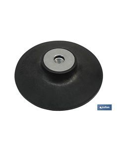 Plato para  Discos Fibra Y Semiflexibles 115 X M14