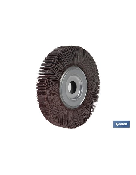 Escova de folha abrasiva com núcleo Rft G-60