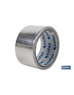 Cinta De Aluminio 30 Micras 50 Mm X 10 M