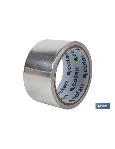Cinta De Aluminio 30 Micras 50 Mm X 10 M