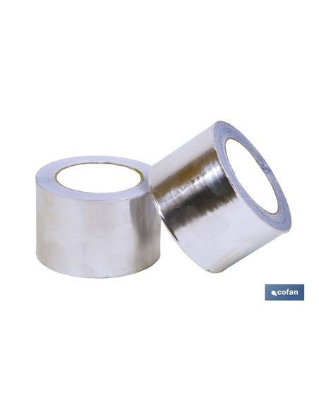 Cinta De Aluminio 30 Micras 50 Mm X 10 M