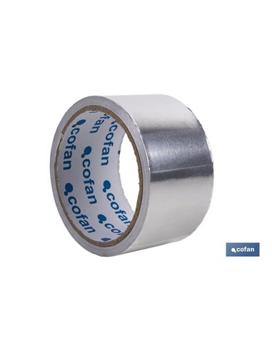 Cinta De Aluminio 30 Micras 50 Mm X 10 M