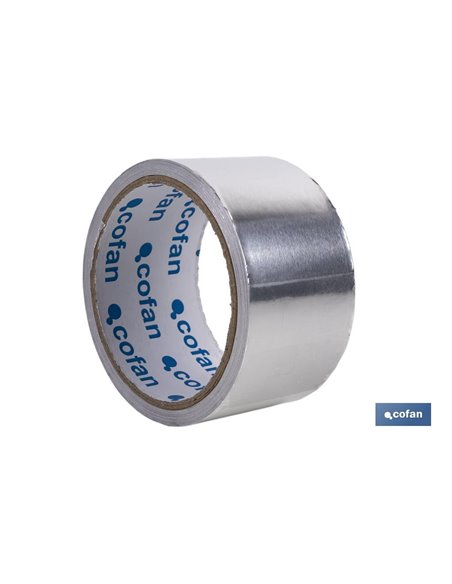 Cinta De Aluminio 30 Micras 50 Mm X 10 M