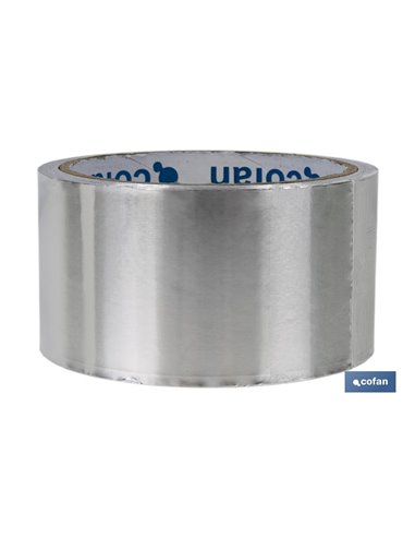 Cinta De Aluminio 30 Micras 50 Mm X 10 M