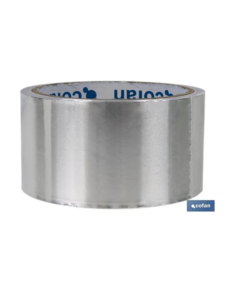 Cinta De Aluminio 30 Micras 50 Mm X 10 M