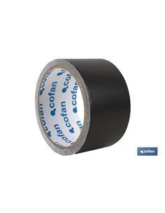 Cinta De Aluminio Negra 30 Micras 50 Mm X 10 M 2
