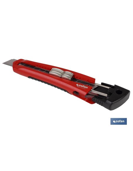 Cortador Lâmina Dividida 18mm Corpo Zamak