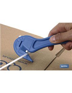 Cutter Especial Flejes Cuchilla Oculta 2