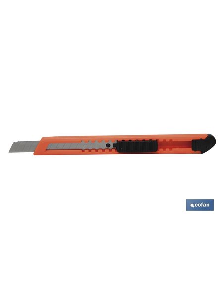 Pack 3 Cutters Abs En Blister Hoja 9mm