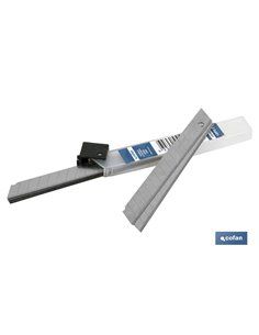 Recambio 10 Uds. Cutter Metálico (9mm)