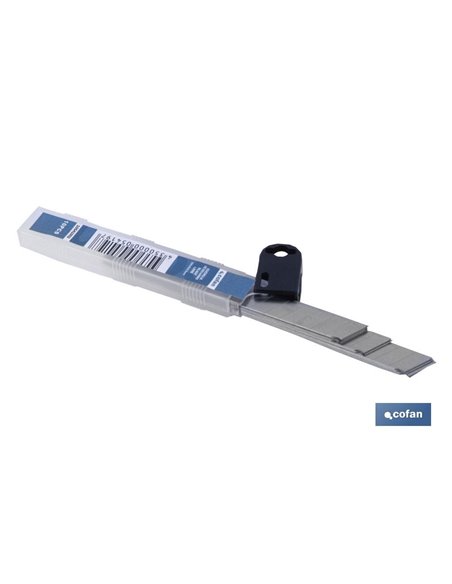 Recambio 10 Uds. Cutter Metálico (9mm)