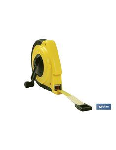 Cinta Métrica Acero Recubr. Nylon  30 Mts 2