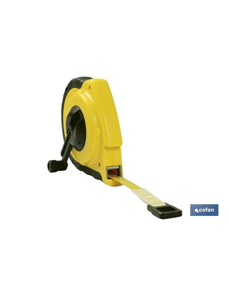 Cinta Métrica Acero Recubr. Nylon  30 Mts