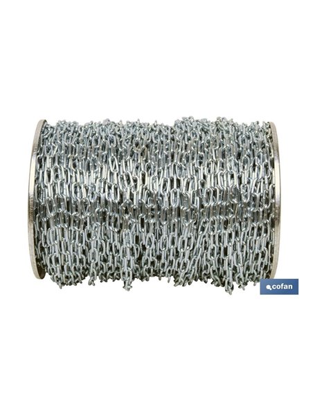 Cadena Cincada De 7 Mm.  (24 M.)