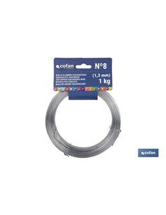 Rollo Alambre Galvanizado 1 Kg (1,5mm) Nº 10 2