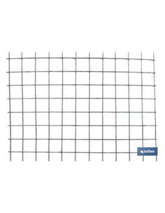 Malla Electrosoldada Galv.25x25x2,0mm (1x25m)