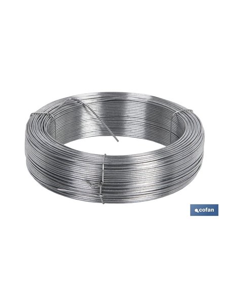 Rollo Alambre Galvanizado 5 Kg  (1,3mm) Nº 8