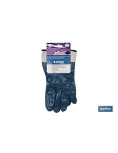 Blister Guante Americano De Nitrilo Azul Talla 8 2