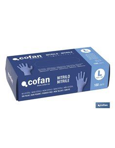 Caja 100 unidades Guantes De Nitrilo T - S